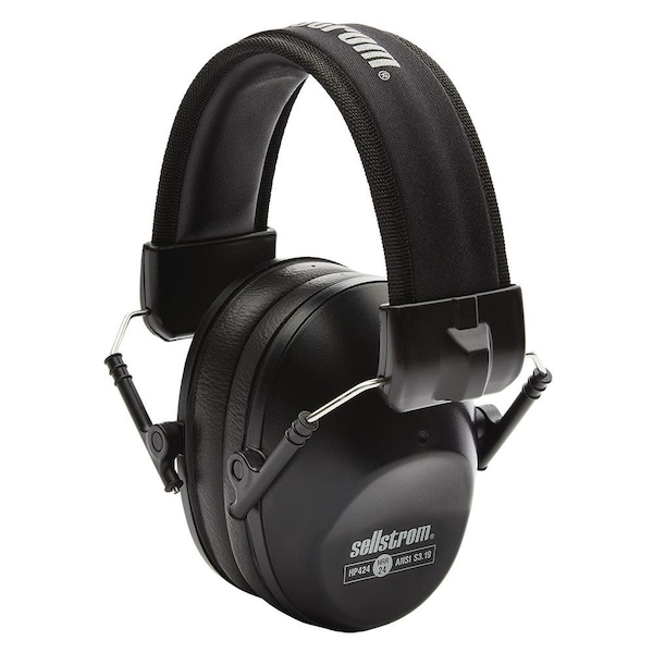 HP424 Over-the-Head Ear Muffs, Black